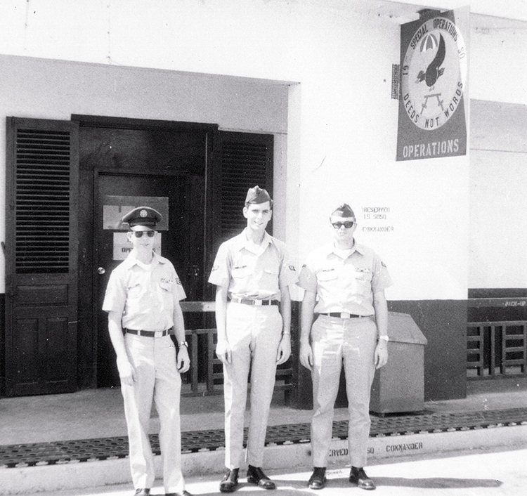 Three men