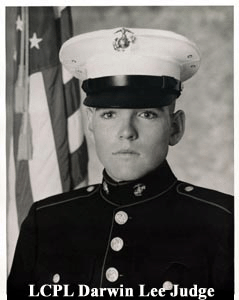Lance Cpl Darwin L. Judge